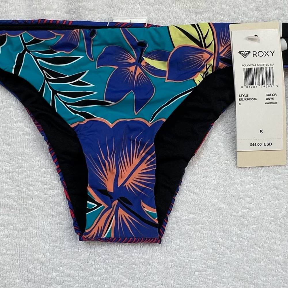 Roxy Tropical Print Bikini Bottom